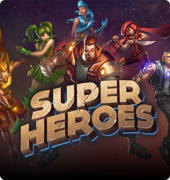 Super Heroes игровой автомат. 